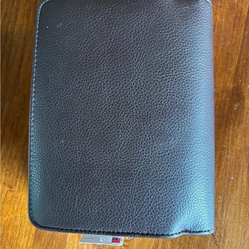 Mundi Mundex Dark Brown Tab Agenda with Snap Closure